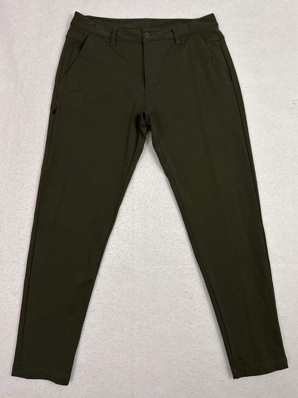 BYLT Everyday Pant 2.0 Mens Large Dark Olive Performance Stretch Travel Pan60